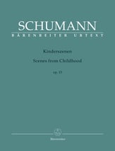 Scenes from Childhood, Op. 15 piano sheet music cover